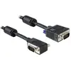 DeLOCK Câble VGA HD-15 (M) pour HD-15 (M) 2 m connecteur à 90°