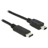 Câble USB-C DELOCK pour mini-USB de type B - 50 cm - Noir