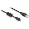 DeLOCK USB-B Mini 4 Broches Hirose mâle vers USB-A mâle 1,5 m