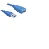 DeLOCK - Rallonge de câble USB - USB (M) pour USB (F) - USB 3.0 - 2 m
