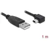 DeLOCK 82681 câble USB 1 m USB A Mini-USB B Noir