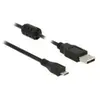 DeLOCK 3m, USB 2.0-A/USB 2.0 Micro-B câble USB USB A Micro-USB B Noir