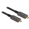 DELOCK Câble optique actif USB-C vidéo + données + PD 5 m
