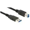 DeLOCK - Câble USB - USB type A (M) pour USB Type B (M) - USB 3.0 - 2 m - noir
