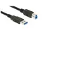 DeLOCK 85069 câble USB USB 3.2 Gen 1 (3.1 Gen 1) 3 m USB A USB B Noir