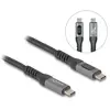 Câble Delock USB-C vers USB-C 240 W 40 Gbit/s - 1 m - Noir