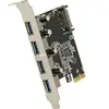 PCI - Delock - Expr carte 4x USB3.0 Ports extrene (Strom -> SATA)