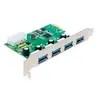 DeLOCK 89363 Carte et Adaptateur d'interfaces Interne USB 3.2 Gen 1 (3.1 Gen 1)