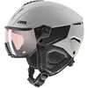 Uvex - Instinct Visor Pro V - Casque de ski taille 60-62 cm, gris