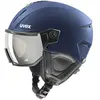 uvex Instinct Visor Casque de Ski Adulte Unisexe, Navy Matt, 56-58 cm