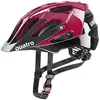 uvex Quatro Casque de Cyclisme Unisex-Adult, Ruby Red-Black, 52-57 cm