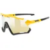Lunettes uvex sportstyle 228 jaune noir   miroir jaune