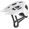 Uvex - React MIPS - Casque de cyclisme taille 52-56 cm, blanc/gris