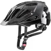 uvex Quatro CC, Casque de vélo, Adulte Unisexe, All Black Matt, 52-57 cm