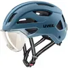 Casque de vélo urbain UVEX STRIDE VISOR (STONE BLUE MATT)