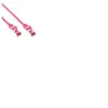 Intos Electronic Ag InLine Câble réseau RJ-45 Cat. 6 1 mètres Mâle/Mâle (Rose)
