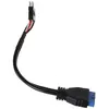 InLine 33446I câble USB 0,15 m Noir