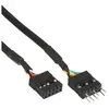 Extension interne du câble audio InLine® HD pour audio HD et AC97 0,4 m