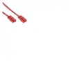 InLine 71601R Câble Patch Plat U/UTP Cat. 6 Rouge 1 m