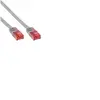 Câble patch réseau RJ45 plat InLine®, U/UTP, Cat.6, gris, 1,5m