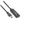 InLine Câble répéteur actif USB 3.0, type de câble, mâle à femelle, noir 20m