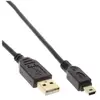 InLine - Câble USB - mini USB type B (M) pour USB (M) - USB 2.0 - 1.5 m - noir