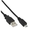 InLine - Câble USB - Micro-USB de type B (M) pour USB (M) - USB 2.0 - 3 m - noir