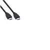 InLine High Speed - Câble HDMI - HDMI mâle pour HDMI mâle - 30 cm - noir