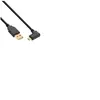 InLine - Câble USB - USB (M) pour Micro-USB de type B (M) incliné - 50 cm - noir