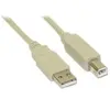 InLine 34557H câble USB 7 m USB A USB B Beige