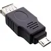 InLine® 31600 Adaptateur Micro-USB, Micro-A mâle à USB A femelle