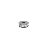 Goobay 93884 CAT 6 Câble Réseau, U/UTP, Gris, 100 m Longueur
