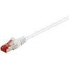 Wentronic electronic components handels Goobay 93506 CAT 6 Câble de Liaison, S/FTP (PiMF), Blanc, 20m Longueur