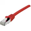 Wentronic Electronic Components Handels Goobay 93786 CAT 6a Câble de Liaison, S/FTP (PiMF), Rouge, 3m Longueur