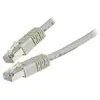 Goobay 93701 CAT 6a Câble de Liaison, S/FTP (PiMF), Gris, 10m Longueur