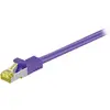 goobay RJ-45 CAT7 1m câble de réseau Violet S/FTP (S-STP)