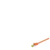 goobay RJ-45 CAT7 0.5m câble de réseau Orange 0,5 m S/FTP (S-STP)