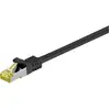 Goobay - Wentronic RJ-45 CAT7 5m - 5 m - Cat7 - s/ftp (s-stp) - RJ-45 - RJ-45 - Noir (91626)