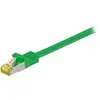 Goobay RJ-45 CAT7 10m câble de réseau Vert S/FTP (S-STP)