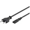Goobay Câble d'alimentation IEC-320/C7 50 cm Noir