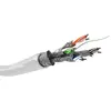 Wentronic Electronic Components Handels goobay câble en vrac - 100 m - blanc