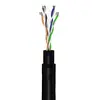Goobay Kit de câblage RJ45 catégorie 6 U/UTP 100 m (Noir)