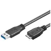 Goobay Câble USB - Wentronic 95169-GB - 1m - USB 3.0 - Double blindage