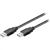 Câble USB goobay - USB Type A (M) pour USB Type A (M) - USB 3.0 - 5 m - noir