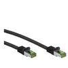 goobay Câble réseau RJ45 Cat. 8.1 S/FTP - 1 m - Noir