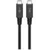 goobay Câble Sync & Charge USB-C , USB4  Gen 3x2, 240 W, 0,7 m