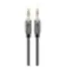 GOOBAY Câble audio Jack 3.5 gold nylon tressé 3m
