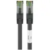 No Name Patchkabel cat 8.1 s/ftp RJ45 20.00m Schwarz lszh halogenfrei (66728) - Goobay