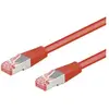 Goobay 68283 câble de réseau Rouge 10 m Cat6 S/FTP (S-STP) - Neuf