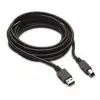 Goobay Câble de connexion USB 2.0 Logilink, USB A mâle, USB B mâle, 5 m, gris